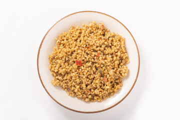 ［トルコ料理］ブルグルピラフ（挽き割り小麦のピラフ）