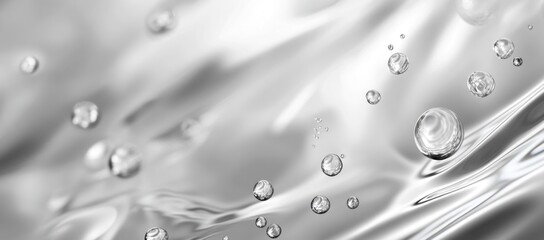 Abstract Water Drops