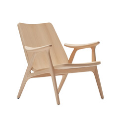Stylish wooden chair with a modern design, perfect for any interior space. Ideal for relaxation and contemporary decor.