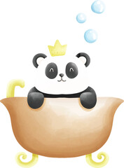Baby boy panda 9.eps