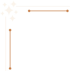 Monoline Starry Corner