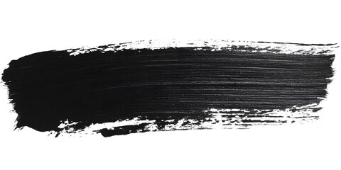 Grungy black paint brush. Paint Brush, ink brush, brush strokes, grungy paint brush. Grungy texture brush.