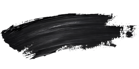 Black paint brush. Paint Brush, ink brush, brush strokes, grungy paint brush. Grungy texture brush.