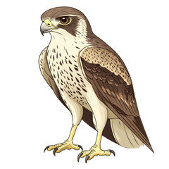 Saker Falcon transparent icon | Icon | Anime