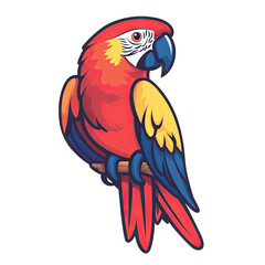 Scarlet Macaw transparent icon | Icon | Anime