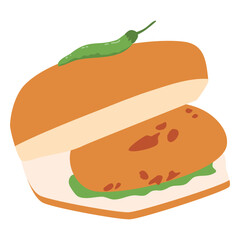 batata vada is synonymous with Mumbai breakfast