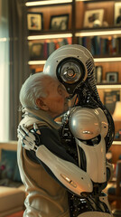 fantacy magical and robot in the world