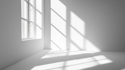 Sunlight streams through window