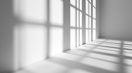 Fototapeta premium Sunlight streams through windows