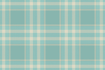 Curved seamless check pattern, marriage fabric tartan texture. Panel background textile plaid vector in pastel and light colors.