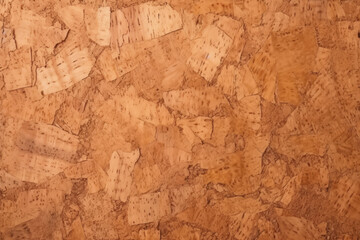Processed collage of cork board or OSB board material texture. Background for banner, backdrop