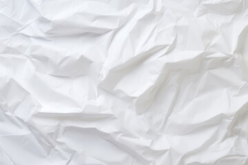 Fototapeta premium Processed collage of crumpled white paper sheet texture. Background for banner, backdrop or texture