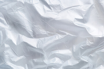 Fototapeta premium Processed collage of transparent cellophane plastic foil texture. Background for banner, backdrop