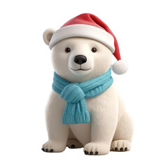 christmas teddy bear