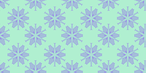 cute snowflake flower seamless pattern design, cute snowflake, cute flower, cute seamless texture