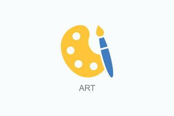 Art Vector Icon Or Logo Illustration