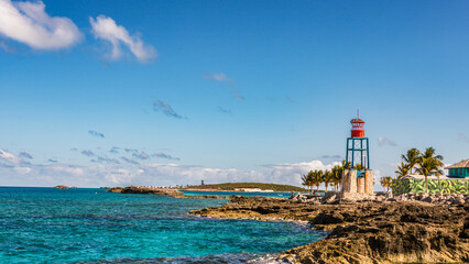 Obraz premium Bahamas Coco Cay Caribbean Island
