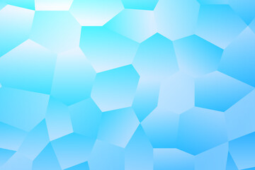 Blue Geometric Polygon Pattern Background. Technology Banner Wallpaper. Abstract Business Backdrop. Vector Illustration