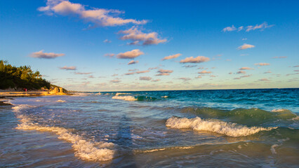 Fototapeta premium Horseshoe Bay Beach and Deep Bay Beach
