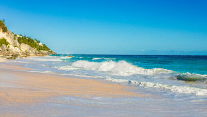 Obraz premium Horseshoe Bay Beach and Deep Bay Beach