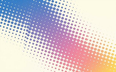 Fototapeta premium Colorful dot pattern background. Abstract background with a colorful gradient of dots. Perfect for modern designs and presentations.