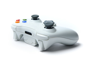 Gamepad for play game console. © Kryuchka Yaroslav