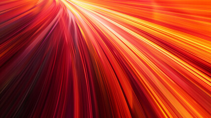 Abstract motion lines in red and orange – fast, sharp lines creating a sense of speed, warm tones for an energetic corporate look.