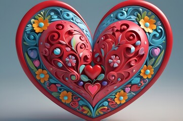 Heart Folk Art 


