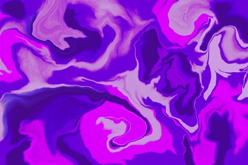 Smooth Liquid Motion and Organic Fluid Dynamics - Abstract Flowing Background Design with Vibrant Colors and Curves