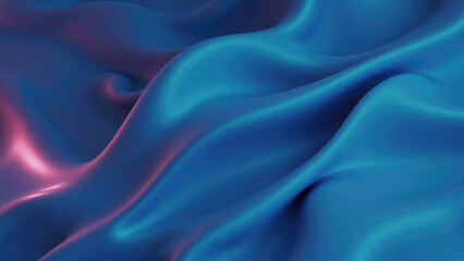 Obraz premium Generative AI A minimalist and simple wallpaper with cool wave lines and calming colors, Simply minimalist modern background, cool abstract wave lines neon color background, cool minimalism background