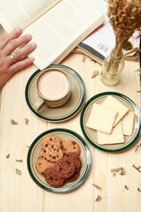 cake and coffee to accompany your time seeking knowledge