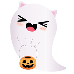Happy Halloween october cute cartoon