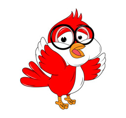 cute bird animal cartoon