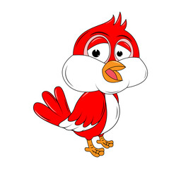 cute bird animal cartoon
