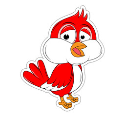 cute bird animal cartoon