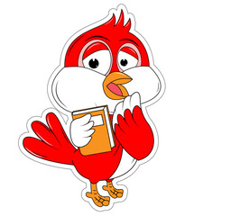 cute bird animal cartoon