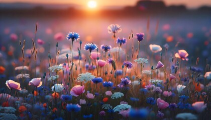 "Campos de Luz: Naturaleza en Resplandor"