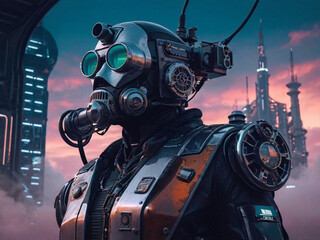 Robots of the future world