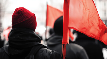 revolt communism activism red flag revolution