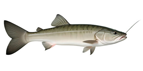 Fototapeta premium fish isolated on white