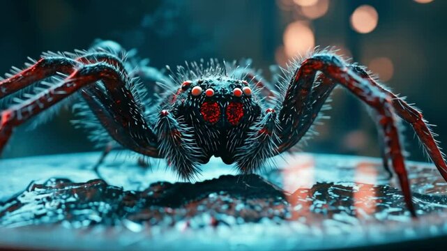 spider on the web