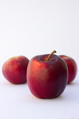 These red apples are particularly popular in Asian markets today, having been exported from New Zealand. 