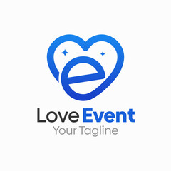 Love Event Logo Design Template. Good for Business, Agency, Community and Organization