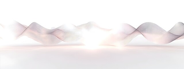 Obraz premium Light Wave with Phase Modulation Mesmerizing Abstract Digital