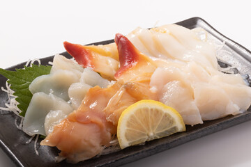 貝づくし　刺身盛り合わせ