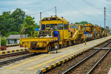 プラットフォームの機械群