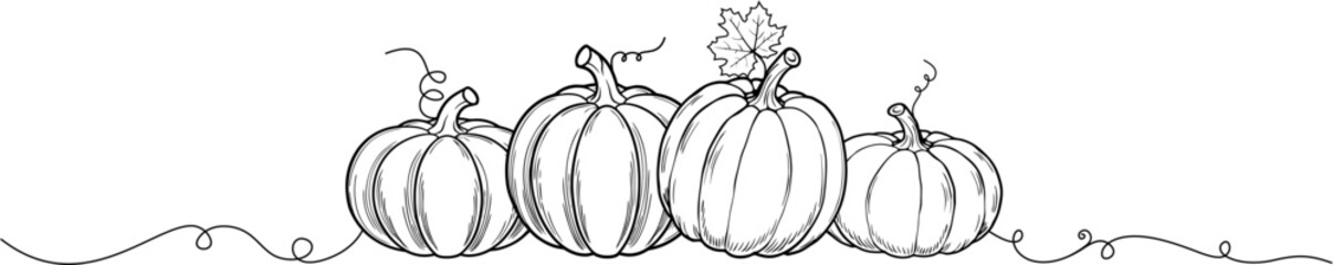 pumpkin lineart vector illustration,halloween pumpkin,element vector illustration