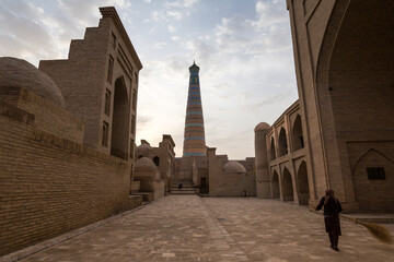 Islam Khodja Minaret in the Itchan Kala