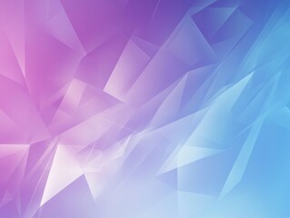 Blue and Purple Gradient Minimalist Technology with Dreamy Geometric Background