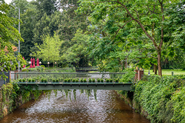 Baden-Baden is a spa town in the Black Forest, southwest of Germany and close to the border with France.